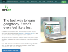 Tablet Screenshot of lizardpoint.com